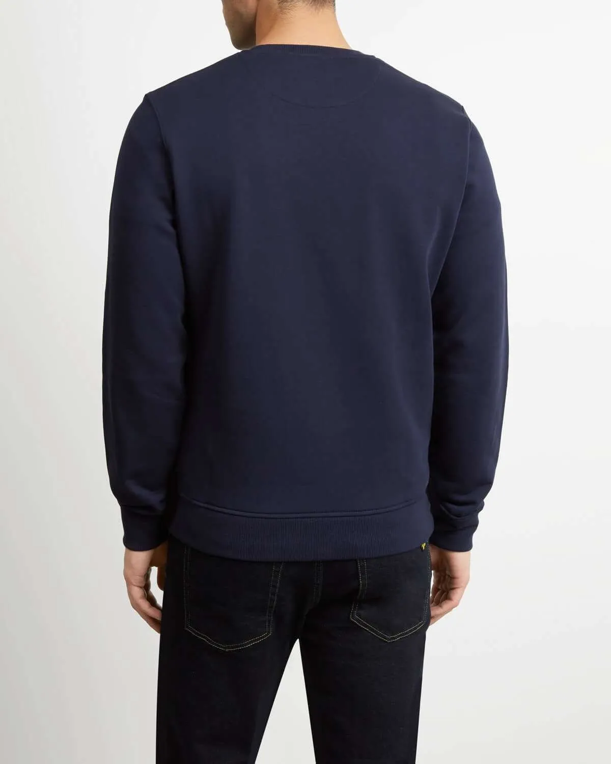 LYLE & SCOTT CREW NECK SWEATSHIRT NAVY