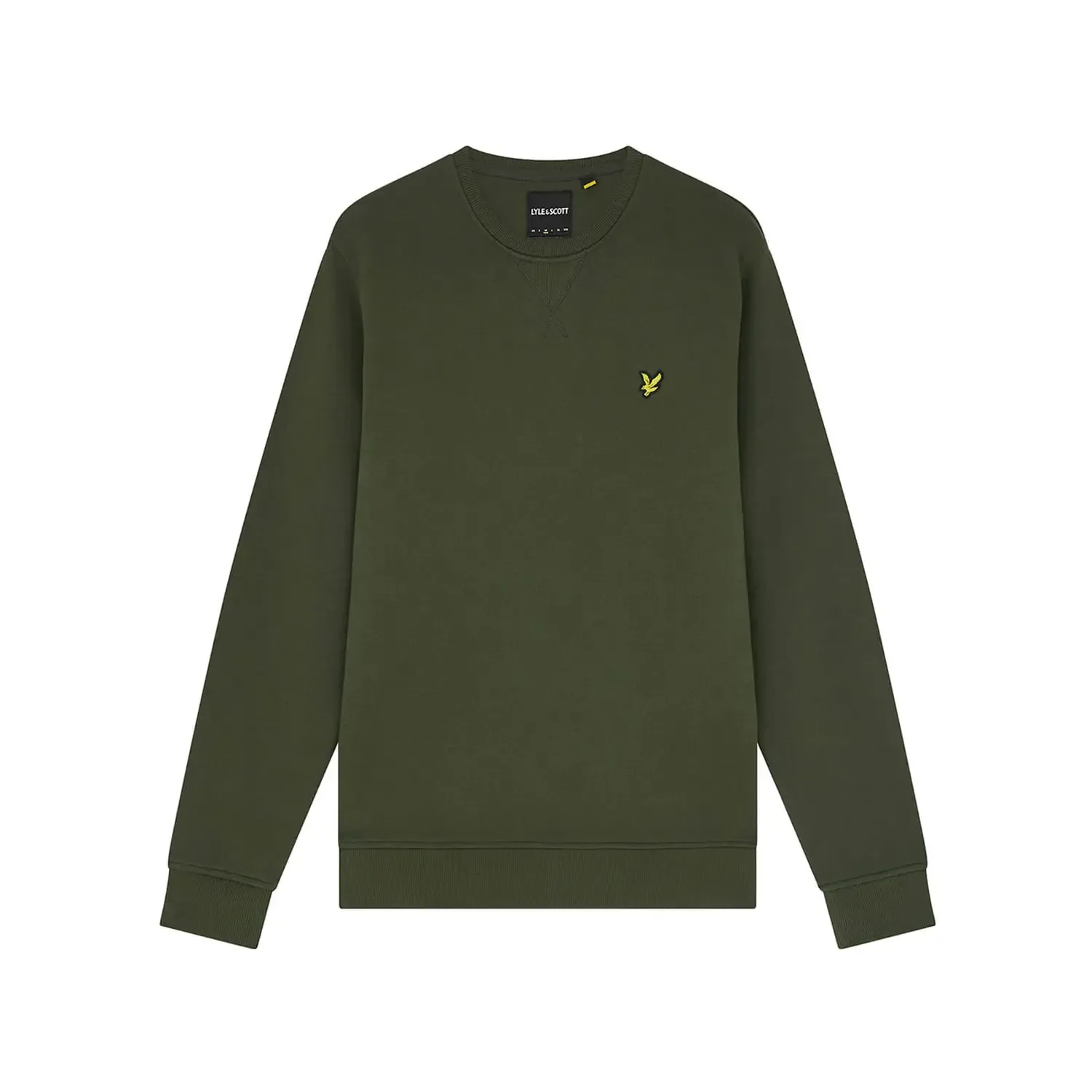 LYLE & SCOTT CREW NECK SWEATSHIRT OLIVE