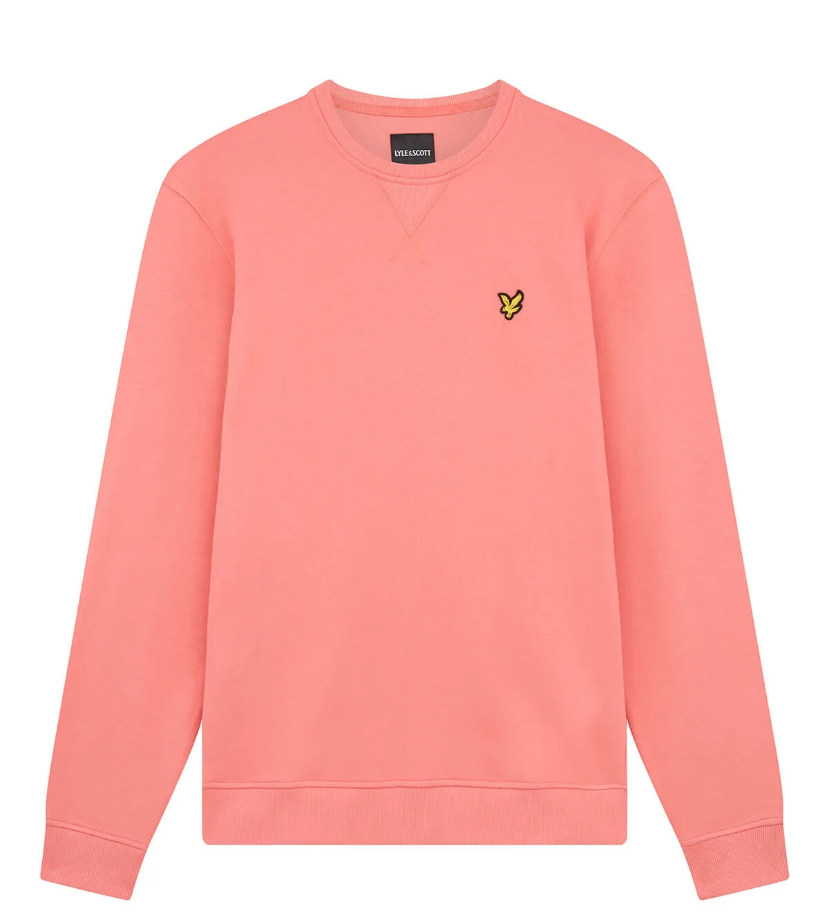 LYLE & SCOTT CREW NECK SWEATSHIRT PUNCH PINK