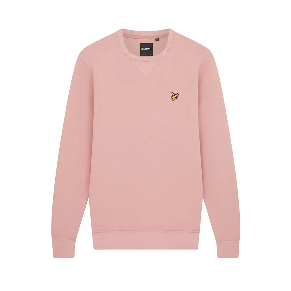 LYLE & SCOTT CREW NECK SWEATSHIRT ROSETTE