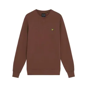 LYLE & SCOTT CREW NECK SWEATSHIRT RUST