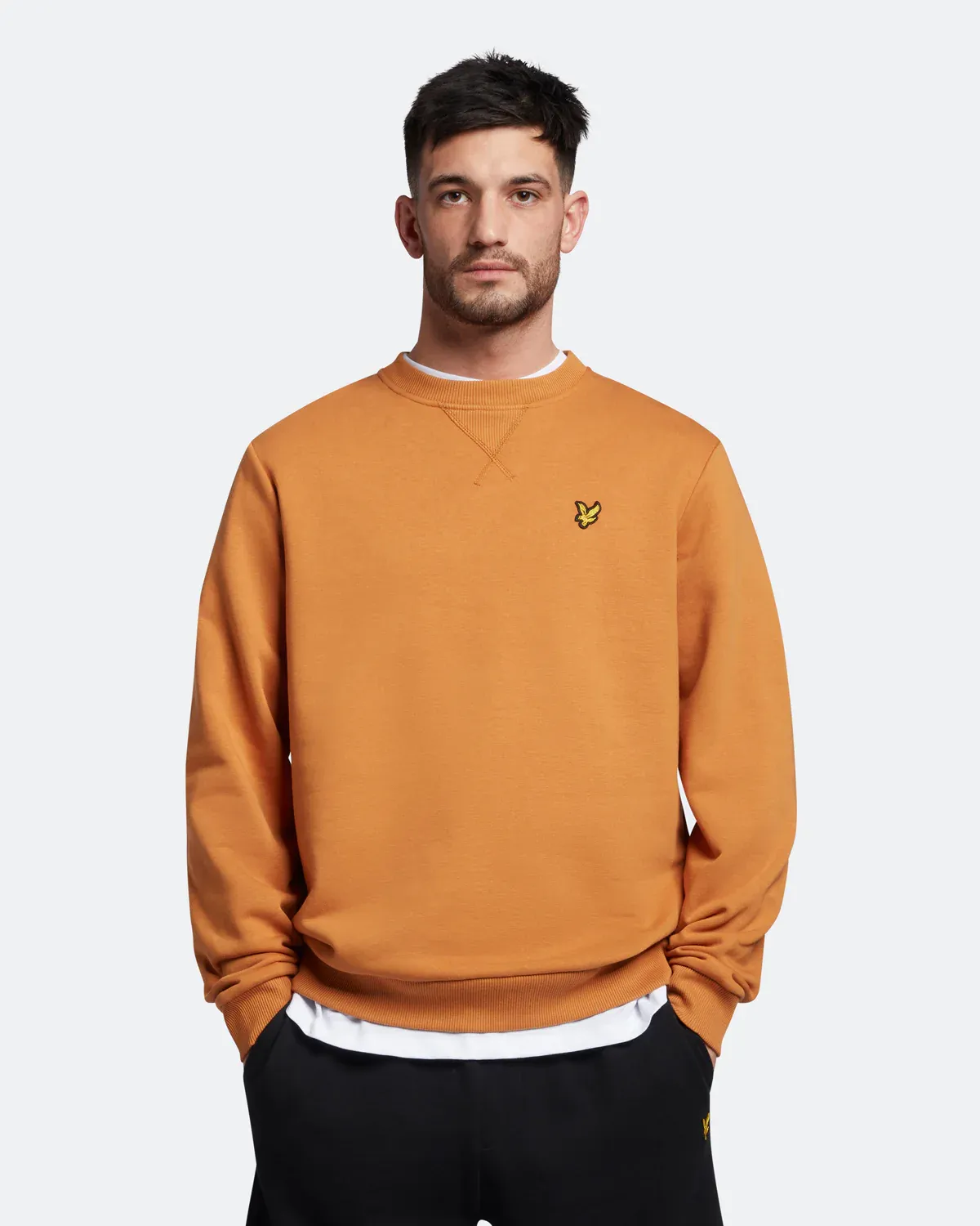 LYLE & SCOTT CREW NECK SWEATSHIRT SALTBURN