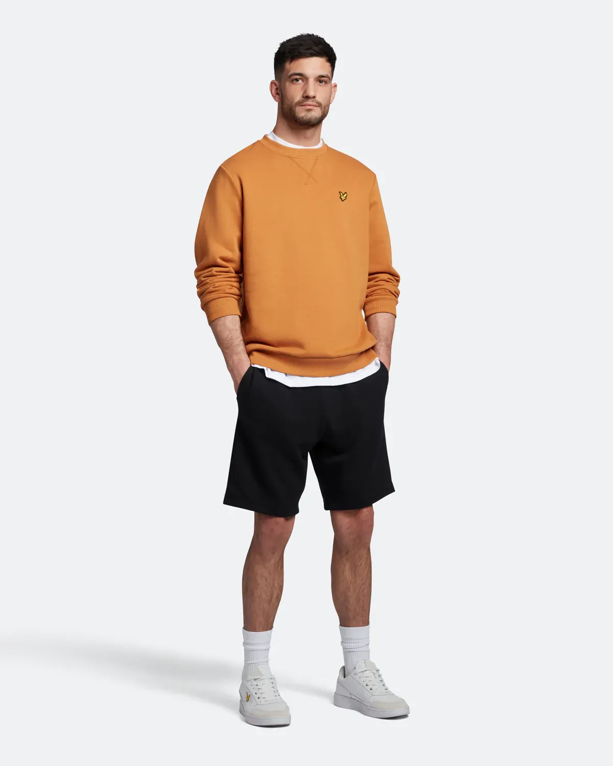 LYLE & SCOTT CREW NECK SWEATSHIRT SALTBURN