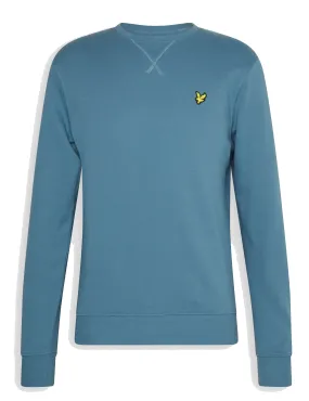 LYLE & SCOTT CREW NECK SWEATSHIRT SKIPTON BLUE