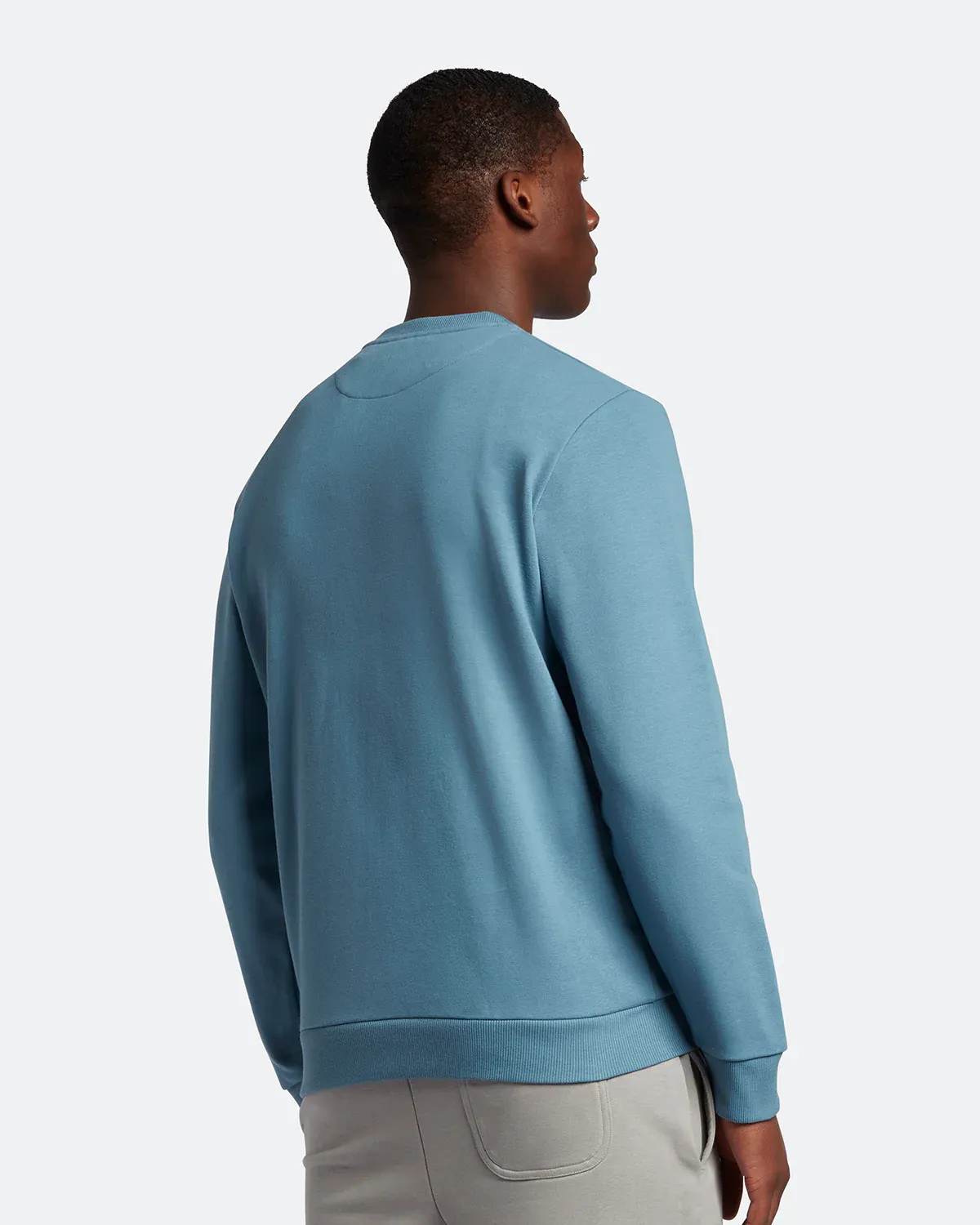 LYLE & SCOTT CREW NECK SWEATSHIRT SKIPTON BLUE