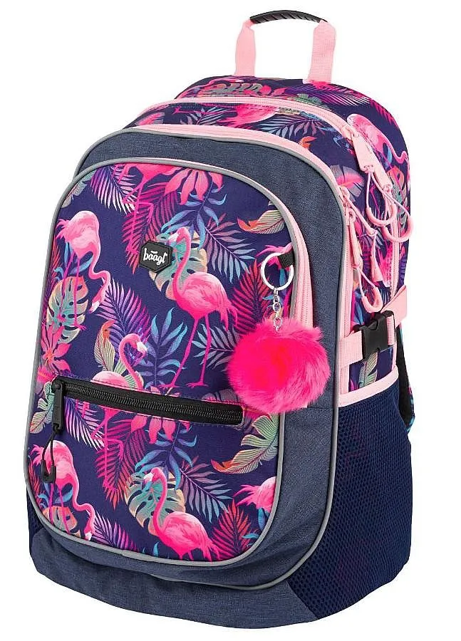 mochila Baagl Core - Flamingo - girl´s