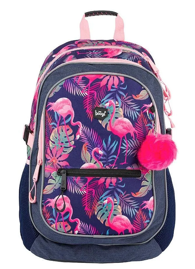 mochila Baagl Core - Flamingo - girl´s