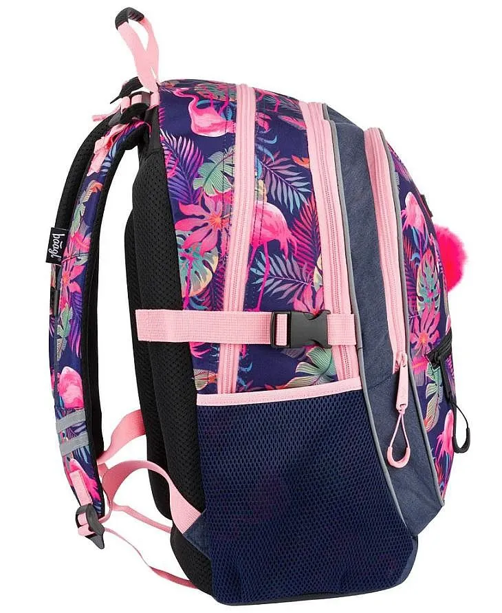 mochila Baagl Core - Flamingo - girl´s