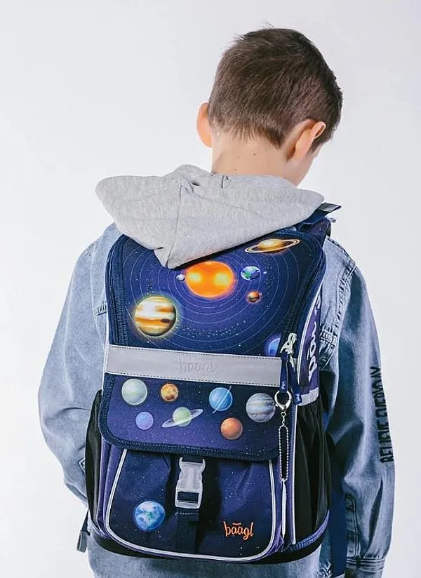 mochila Baagl Zippy - Planety - boy´s