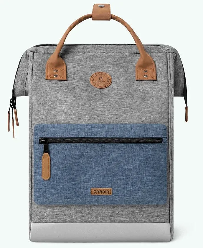 mochila Cabaia New York M - Grey Melanged