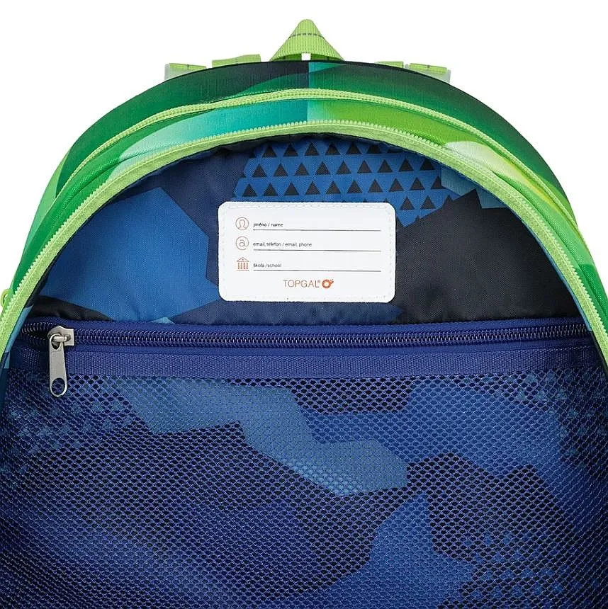 mochila Topgal CODA 22018 - B/Green/Blue - unisex junior