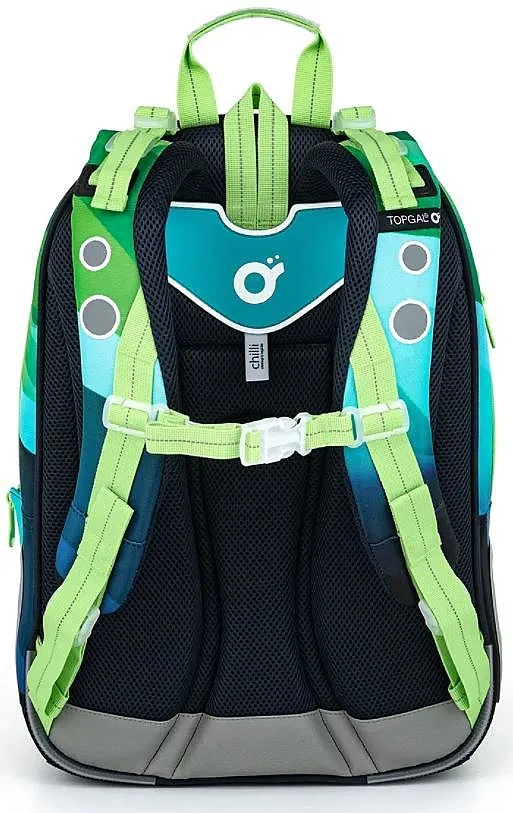 mochila Topgal CODA 22018 - B/Green/Blue - unisex junior