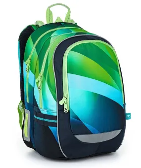 mochila Topgal CODA 22018 - B/Green/Blue - unisex junior