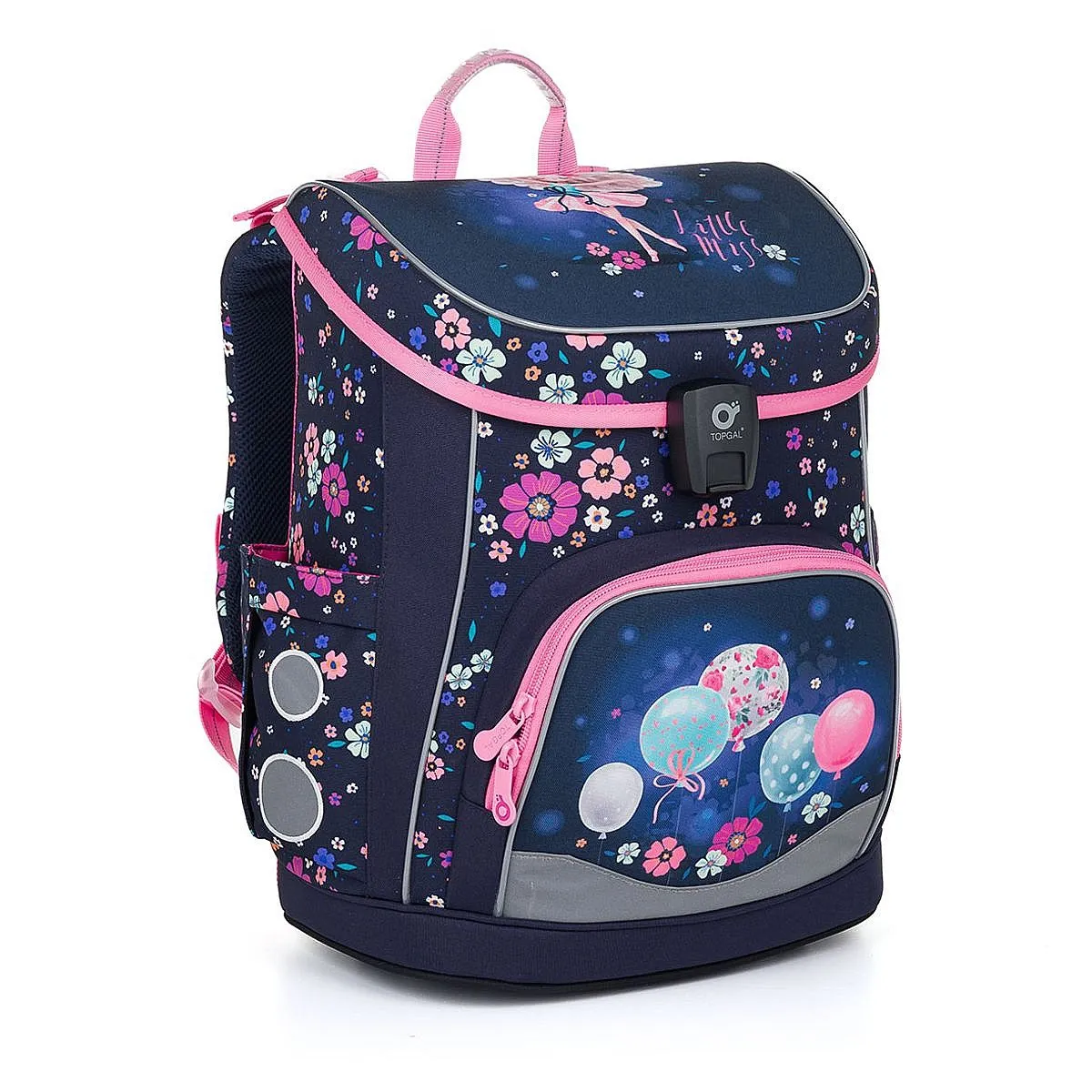 mochila Topgal DIDI 23033 - Blue/Pink - girl´s