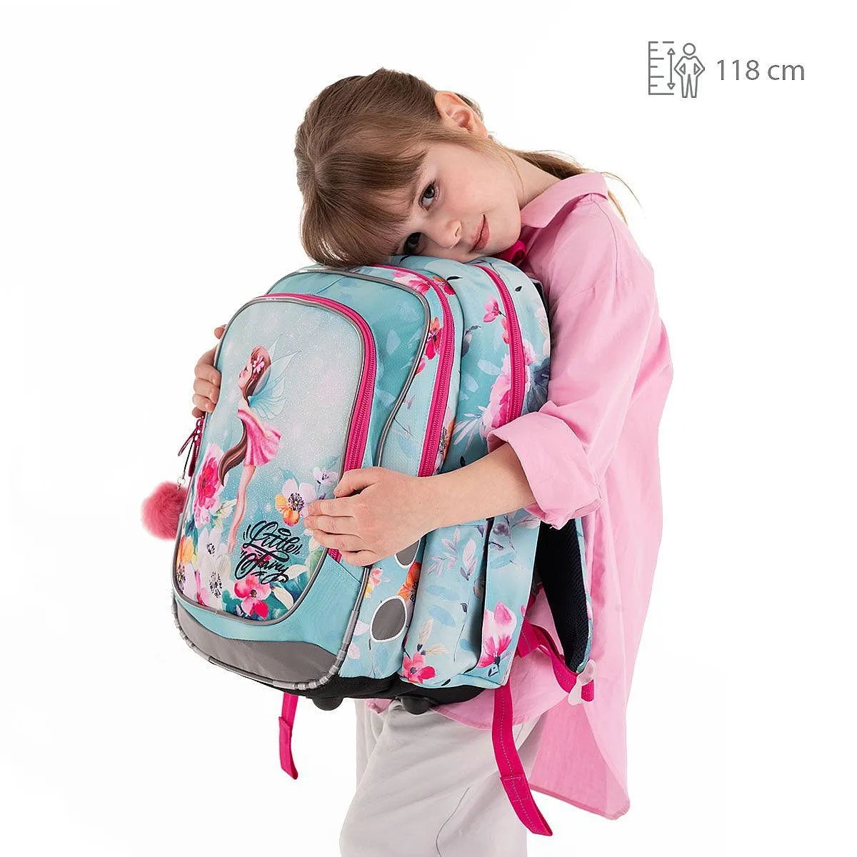 mochila Topgal ENDY 22002 - Turquoise/Fairy - girl´s