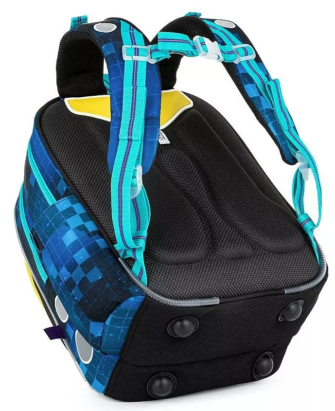 mochila Topgal ENDY 22013 - B/Blue/Black/Monster Truck - boy´s