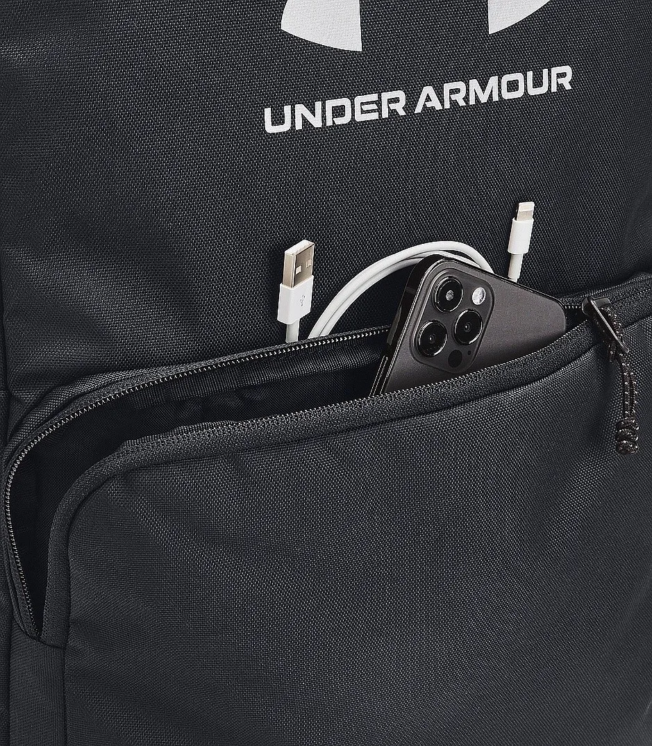 mochila Under Armour Loudon - Black/Reflective