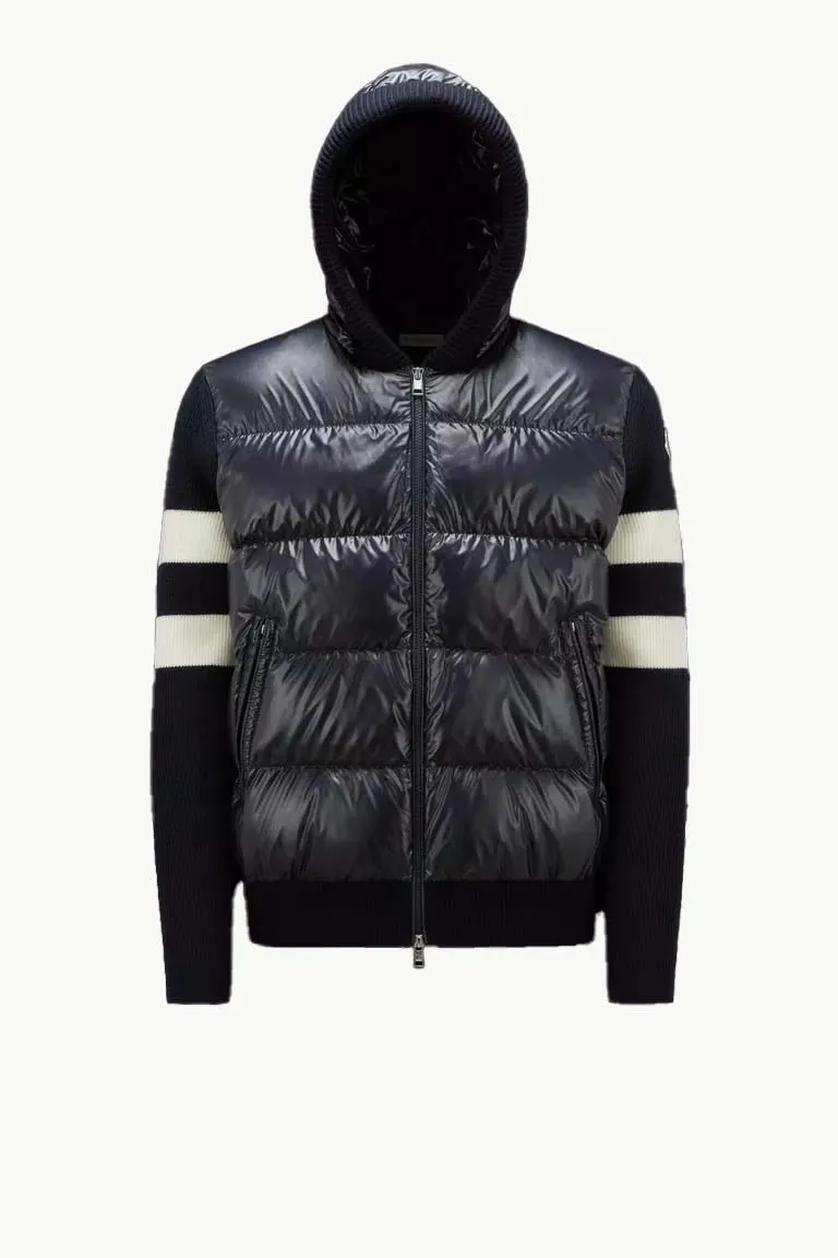 Moncler Padded Wool Cardigan