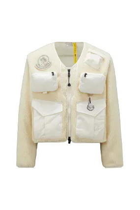 Moncler Pharrell x Padded Teddy Cardigan