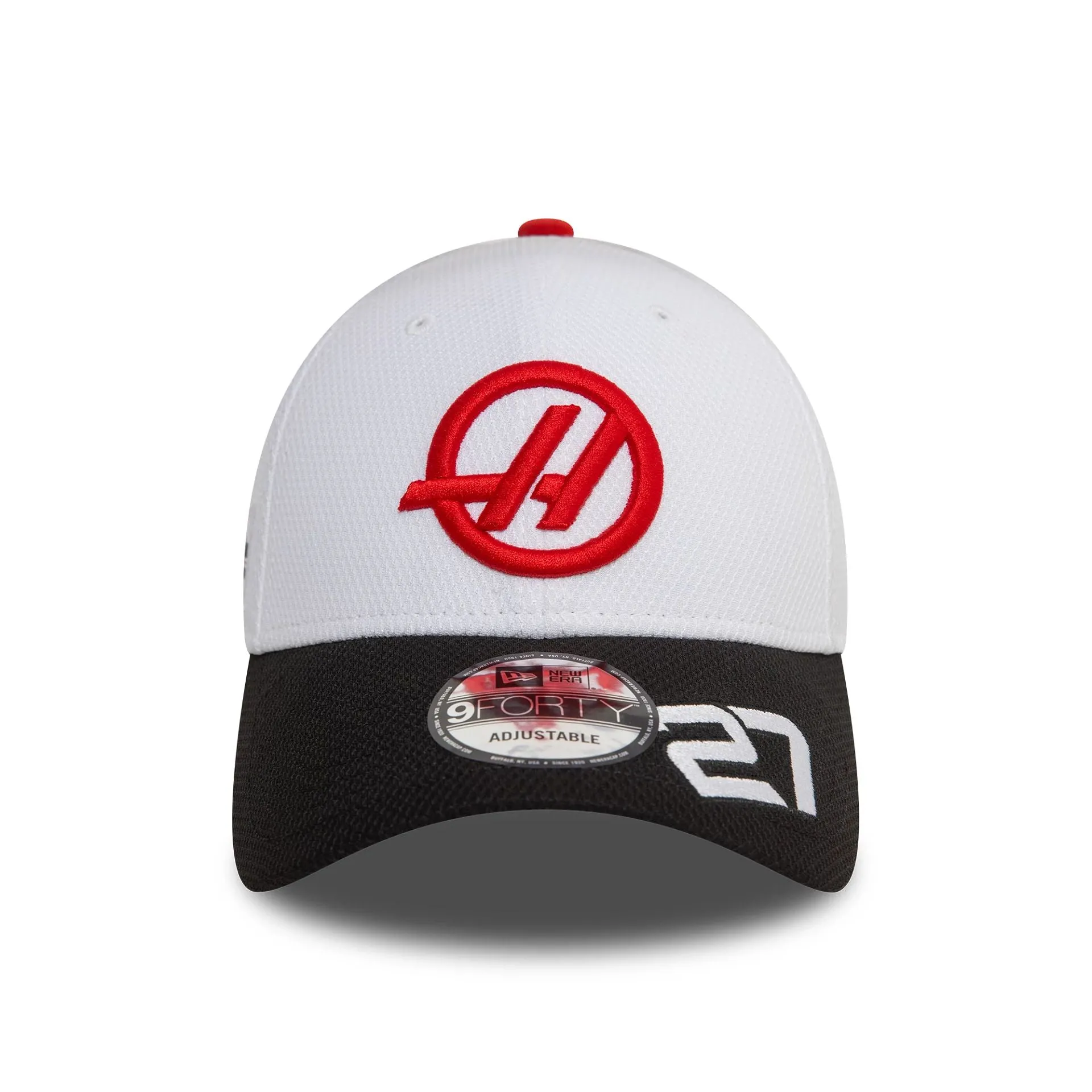 MoneyGram Haas F1 Team Driver Nico Hulkenberg Gorra Ajustable Blanca 9FORTY