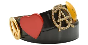 Moschino Cinturones Negro 