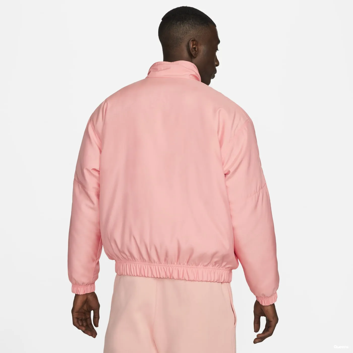 Nike Solo Swoosh Satin Bomber Jacket