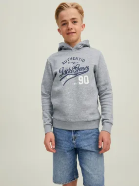 Paquete de 2 Sudadera con capucha Logotipo Junior | Gris intermedio | Jack & Jones®