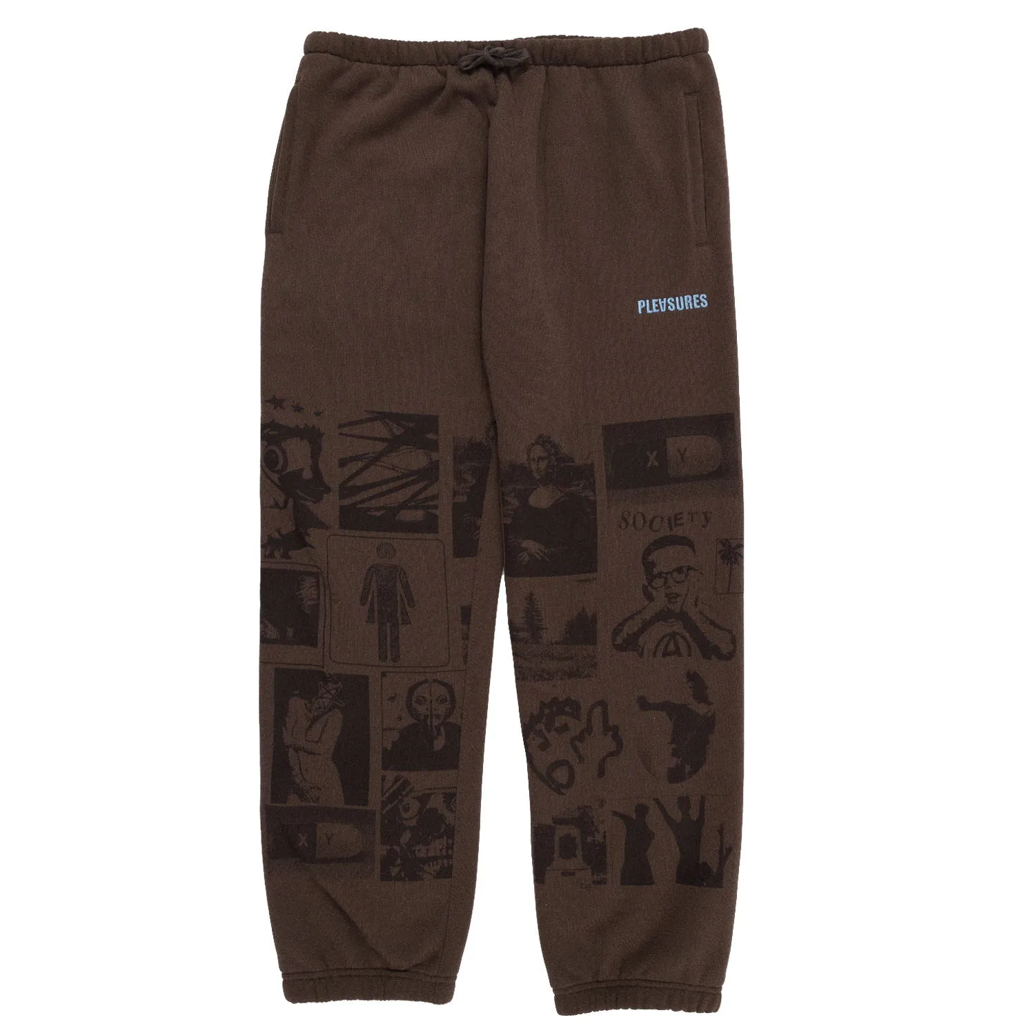 Pleasures Choices Sweatpants Brown