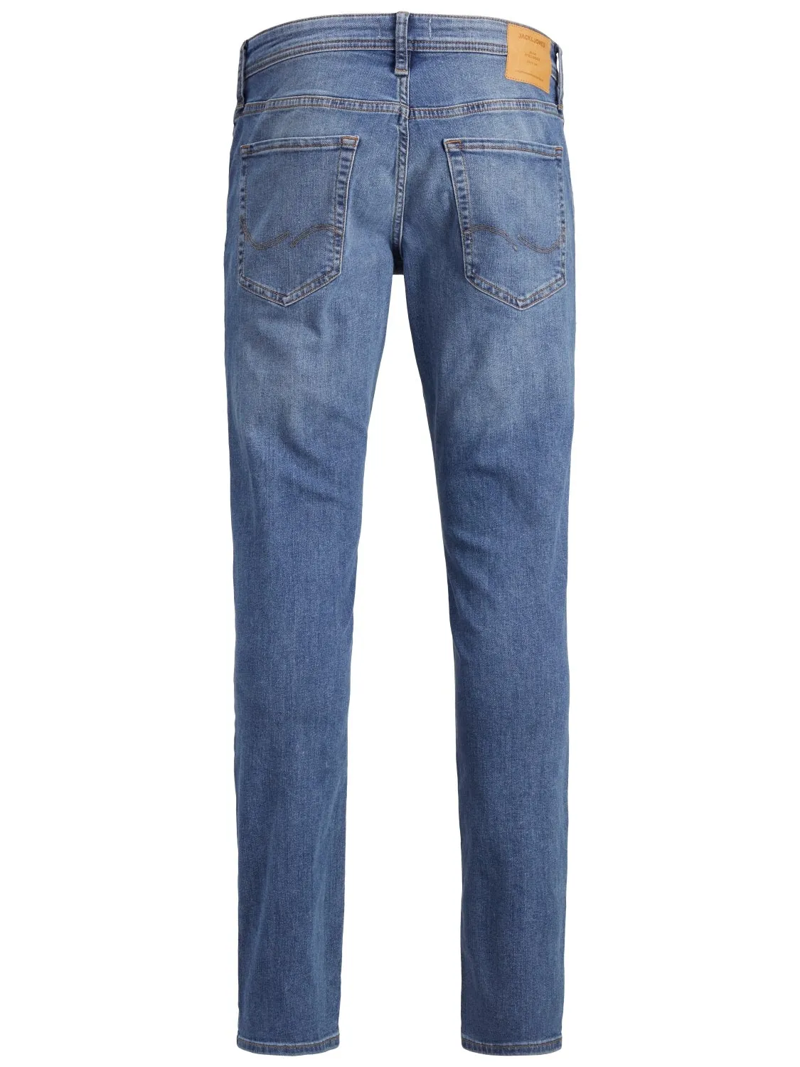 Plus Size JJIGLENN JJORIGINAL AM 815 PLS Vaqueros de corte slim | Azul intermedio | Jack & Jones®