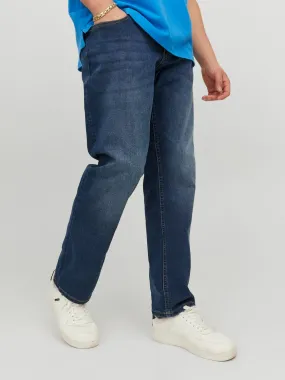 Plus Size JJIGLENN JJORIGINAL MF 070 PLS Vaqueros de corte slim | Azul intermedio | Jack & Jones®