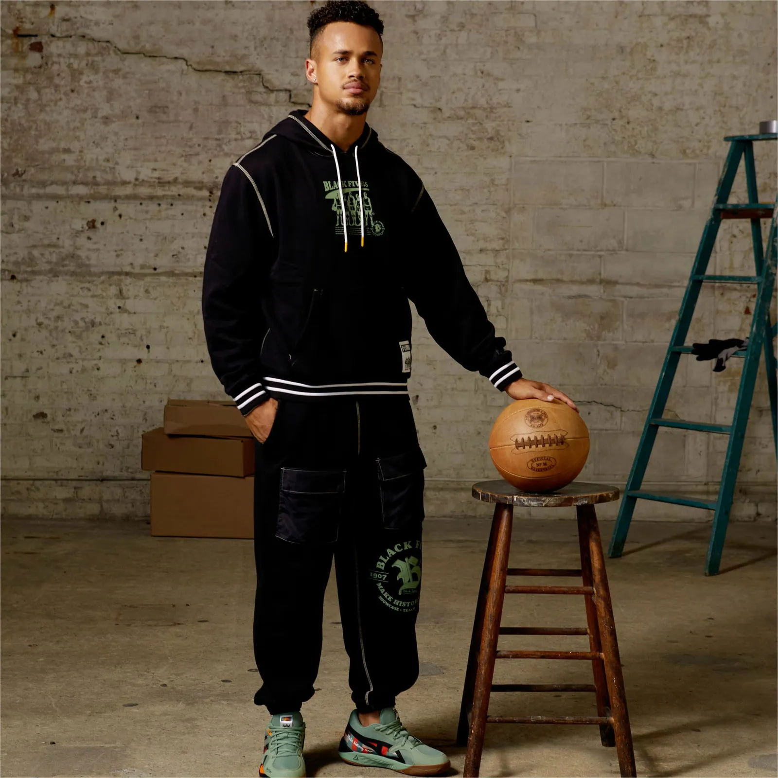 Puma x BLACK FIVES Basketball Sweatpants