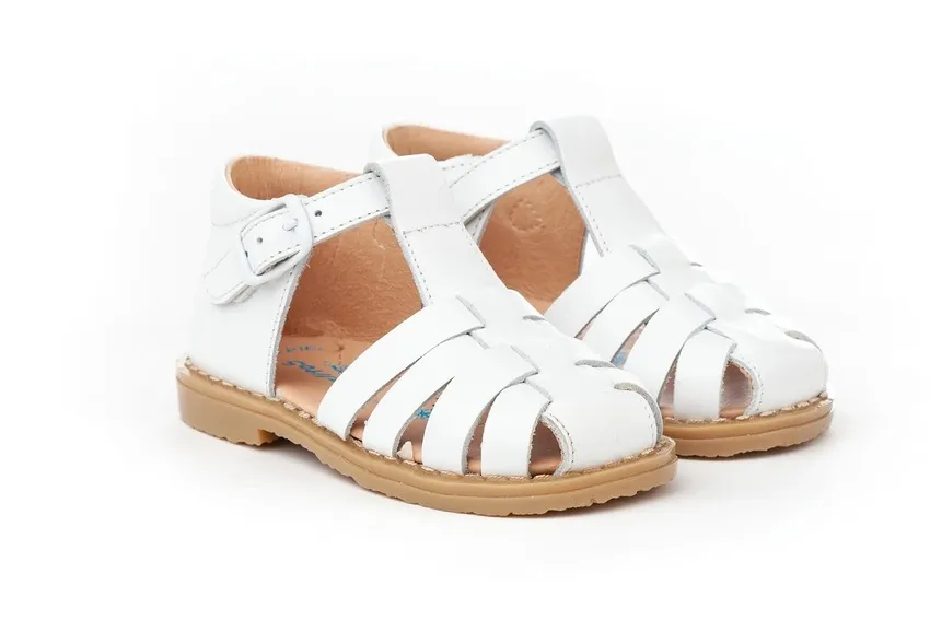 SANDALIAS ANGELITOS 539  BLANCO