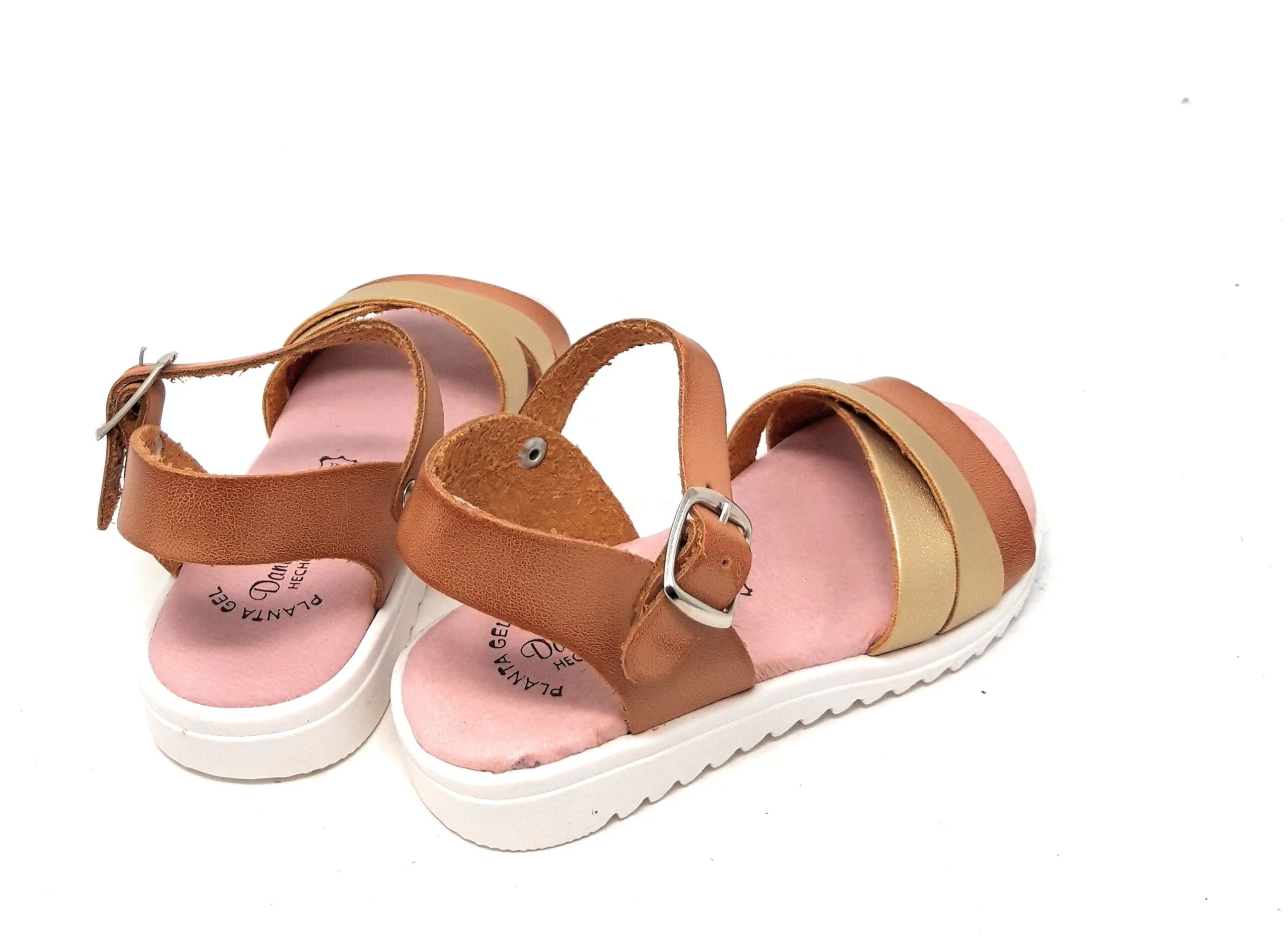 SANDALIAS DANIELA KIDS DAIMO ORO