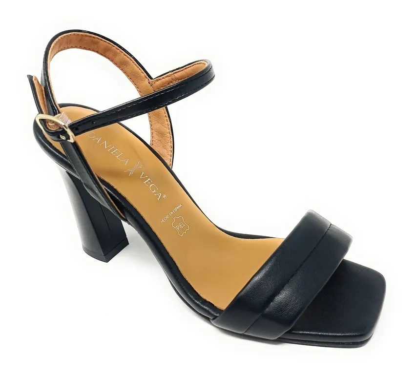 SANDALIAS DANIELA VEGA 2271 MANCHESTER NEGRO