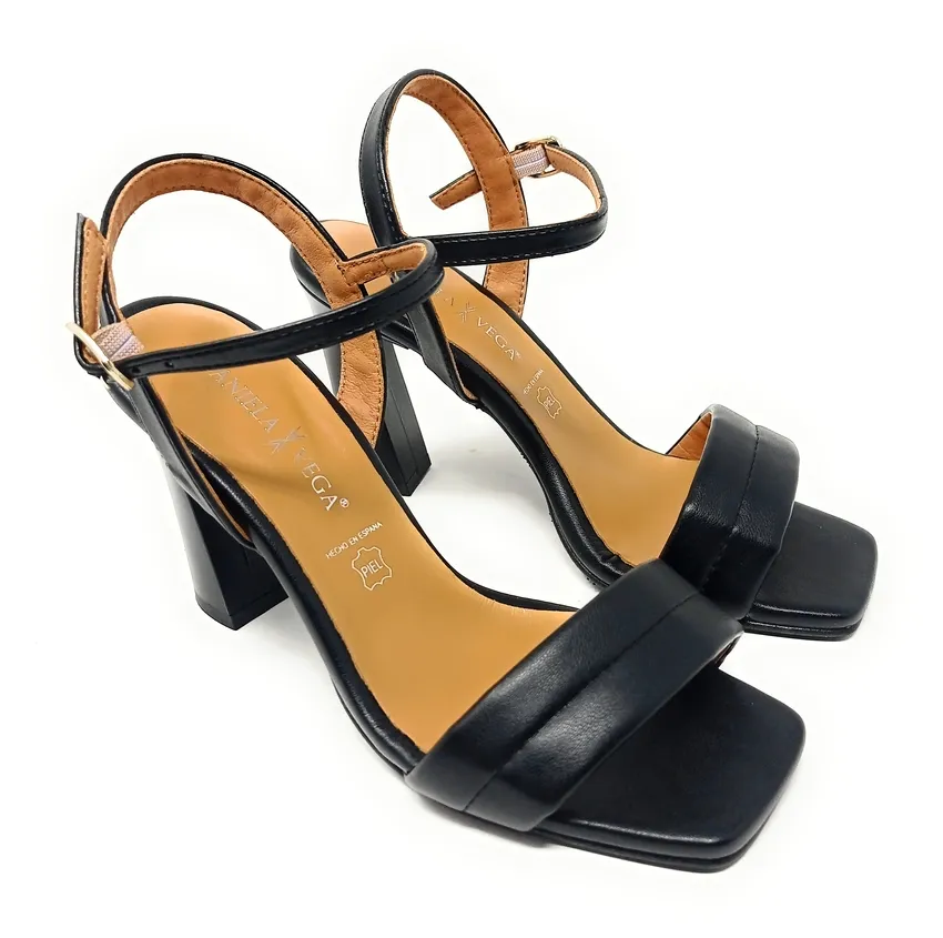 SANDALIAS DANIELA VEGA 2271 MANCHESTER NEGRO