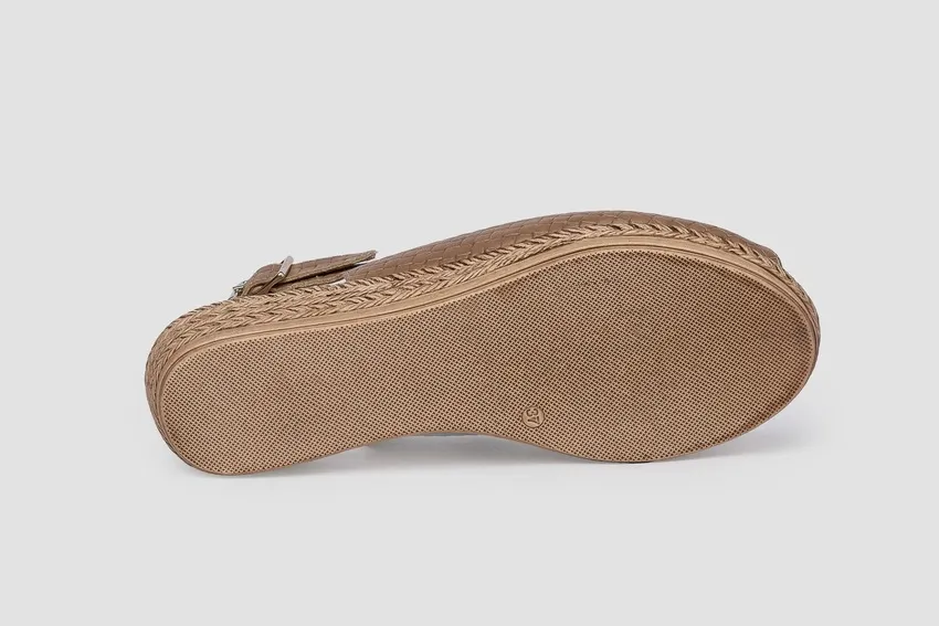 SANDALIAS EVA MAÑAS 1259 TAUPE