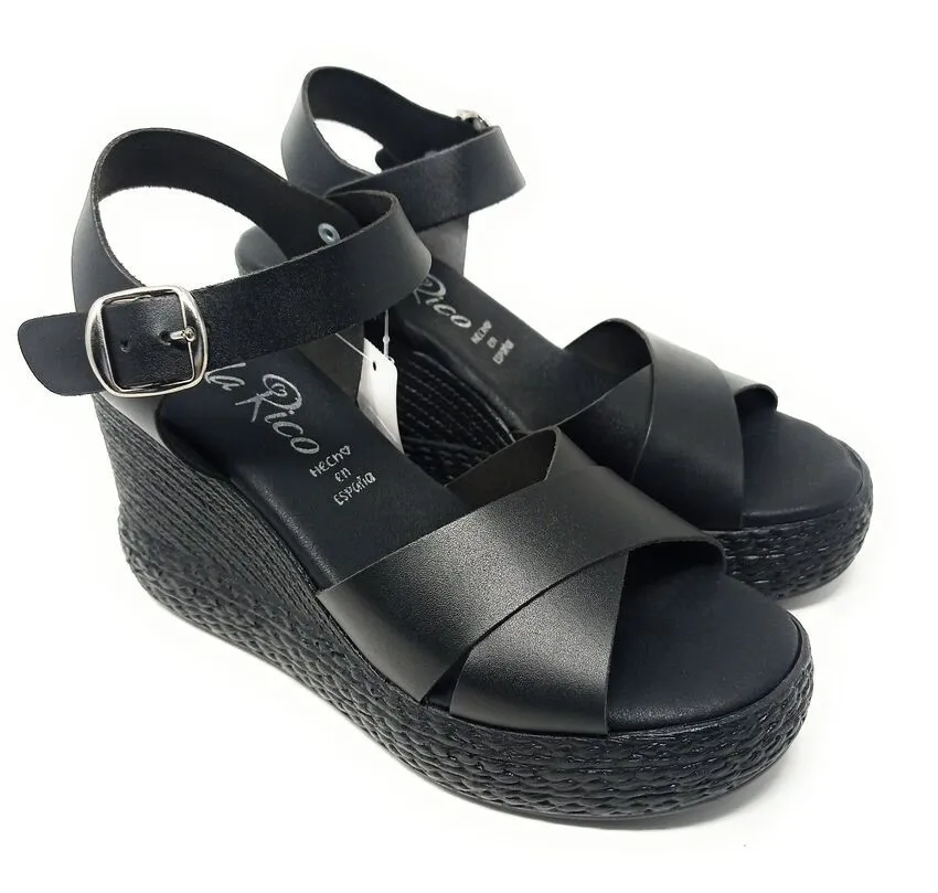 SANDALIAS LOLA RICO 261 NEGRO