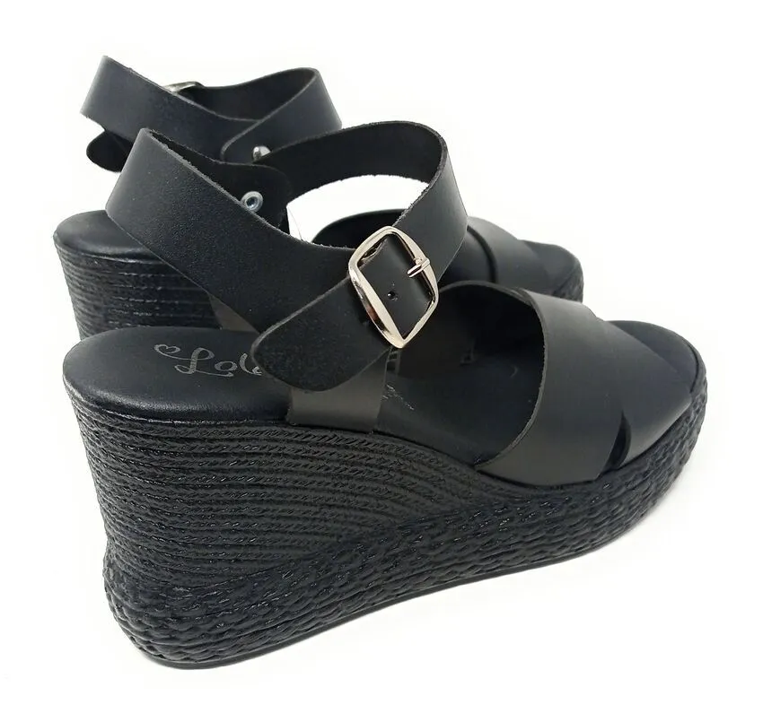 SANDALIAS LOLA RICO 261 NEGRO