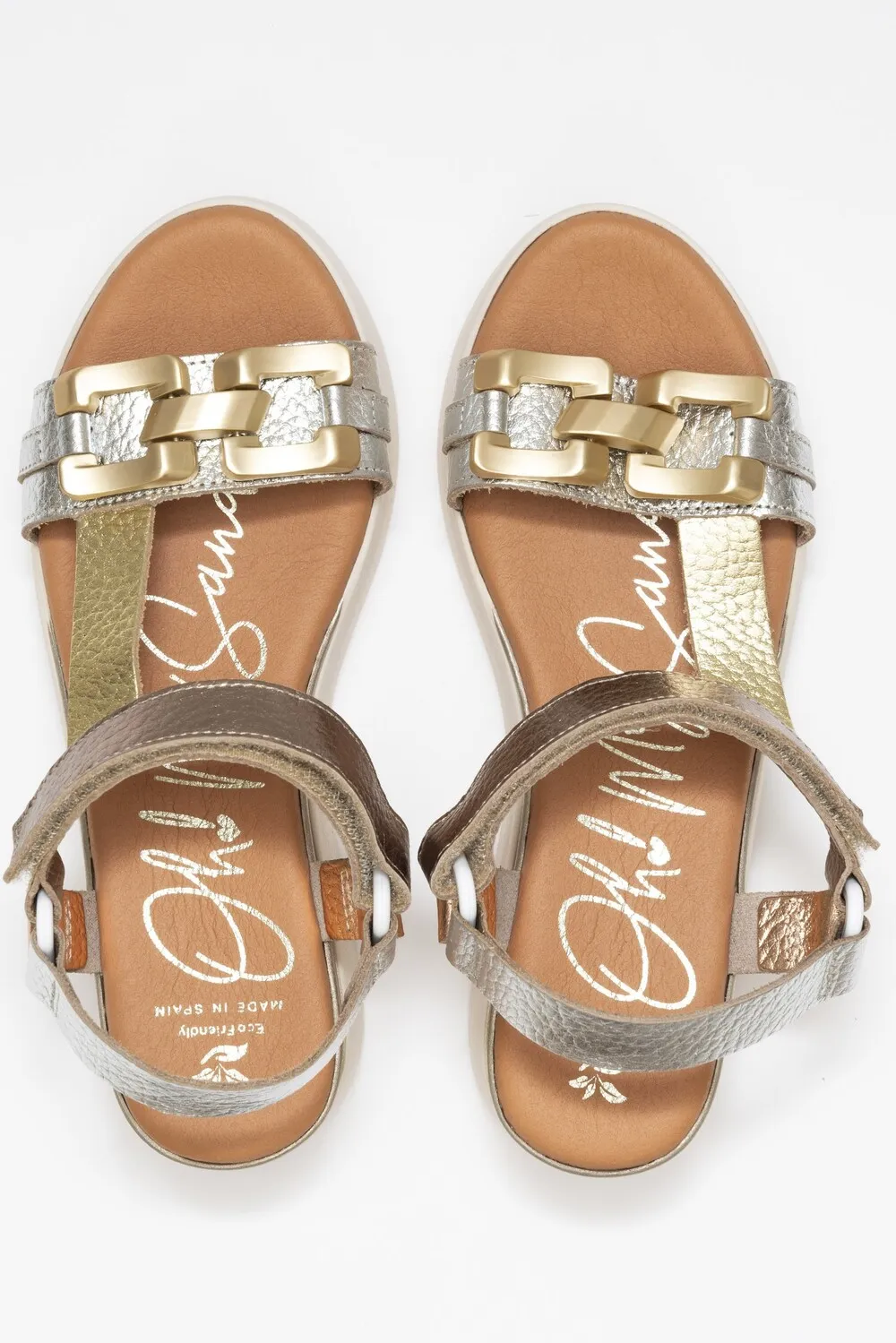 SANDALIAS Oh! My Sandals 5420 DOY PLATA