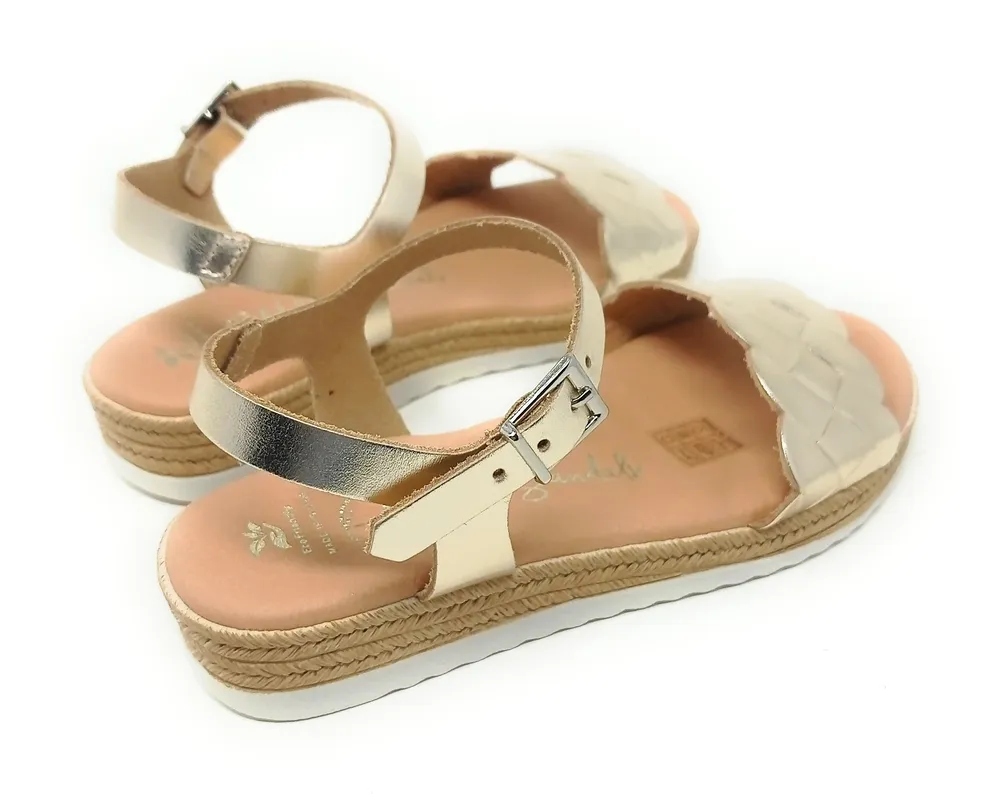 SANDALIAS Oh! My Sandals 5523 CHAMPAGNE