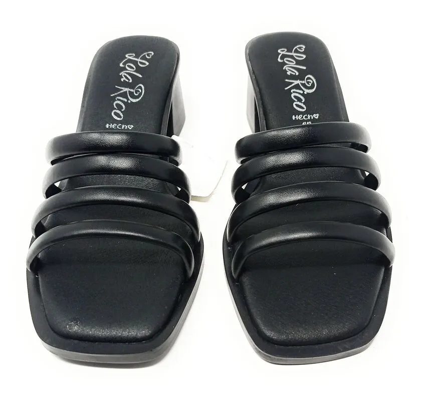 SANDALIAS VALERIA’S 264 NEGRO