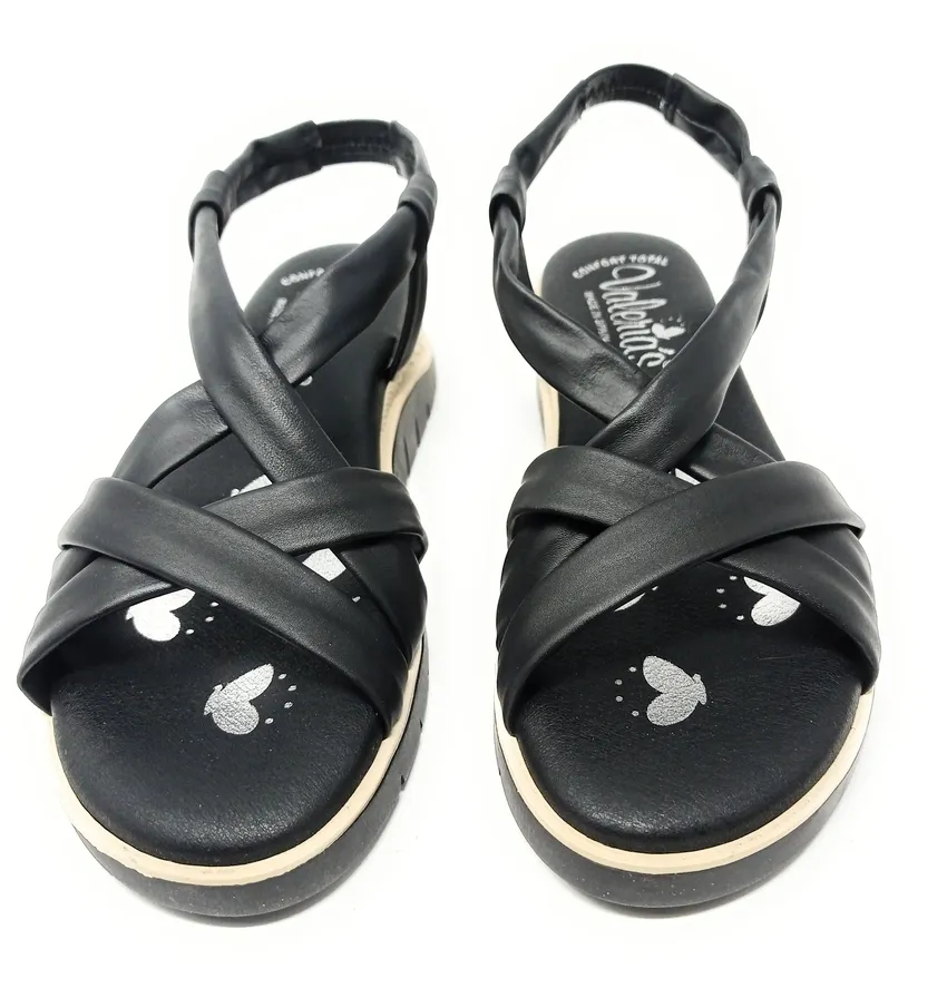 SANDALIAS VALERIA’S 9177 NEGRO