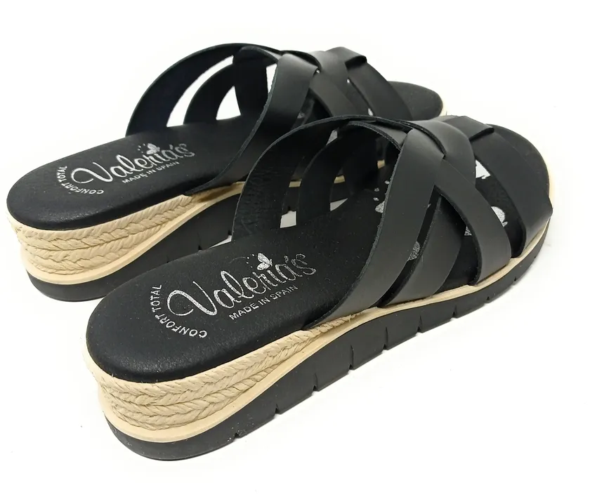 SANDALIAS VALERIA’S 9178 NEGRO