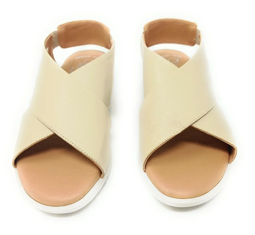 SANDALIAS VALERIA’S CONFORT 1023 BEIGE