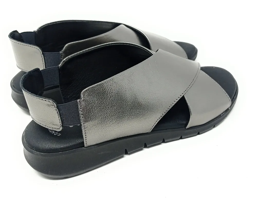 SANDALIAS VALERIA’S CONFORT 1023 PLOMO