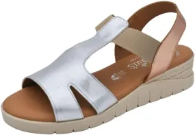 SANDALIAS VALERIA’S CONFORT 1025 METAL