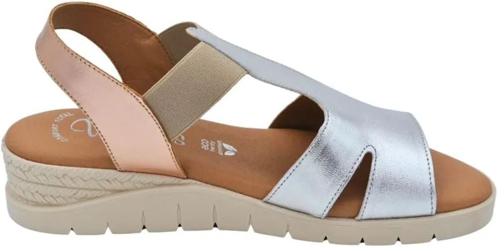 SANDALIAS VALERIA’S CONFORT 1025 METAL