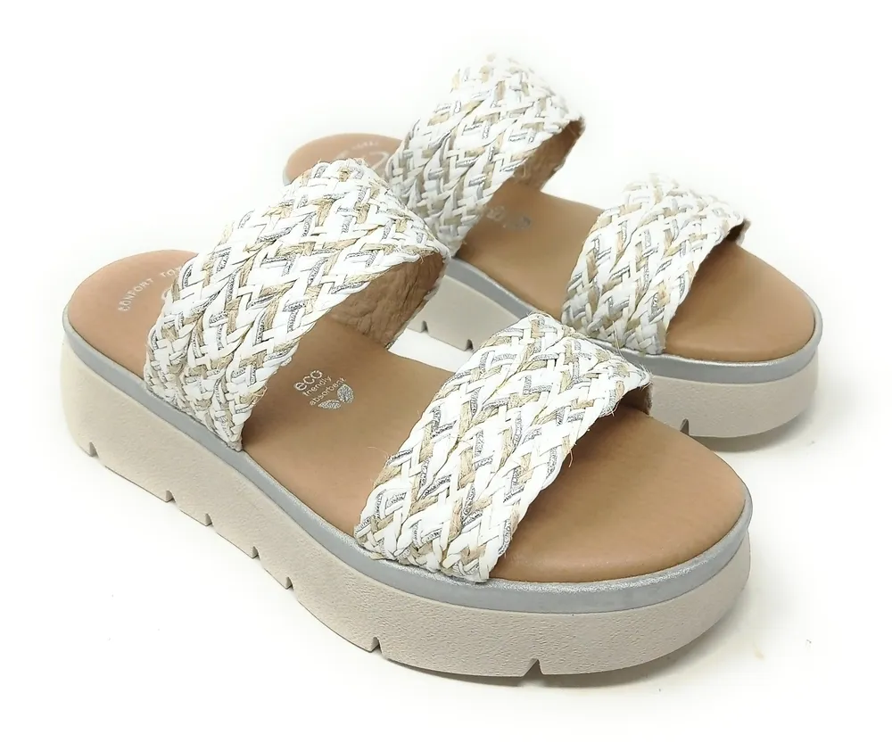 SANDALIAS VALERIA’S CONFORT 1112 BLANCO