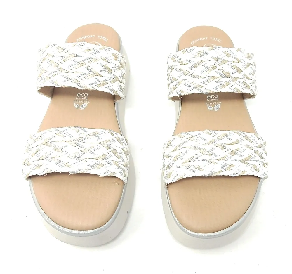 SANDALIAS VALERIA’S CONFORT 1112 BLANCO