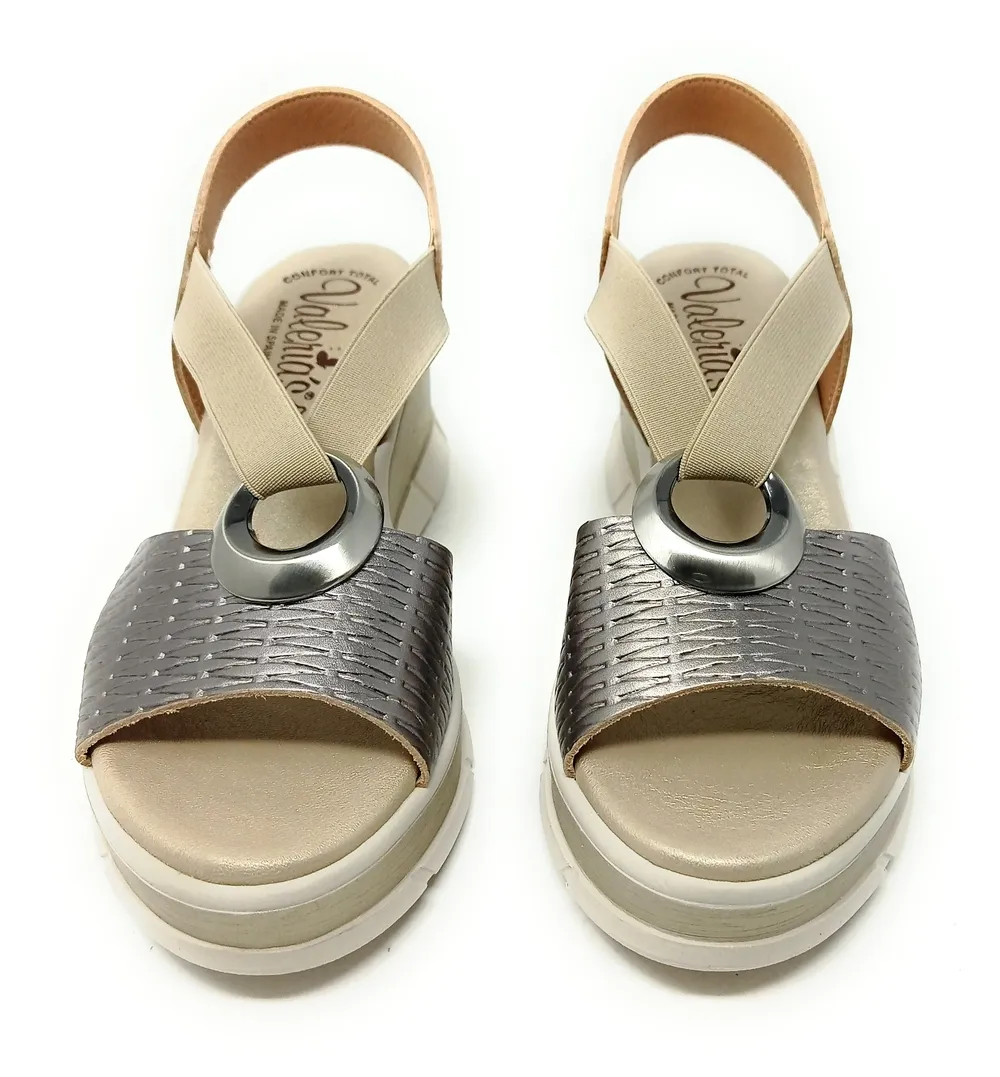 SANDALIAS VALERIA’S CONFORT 1161 ONIX